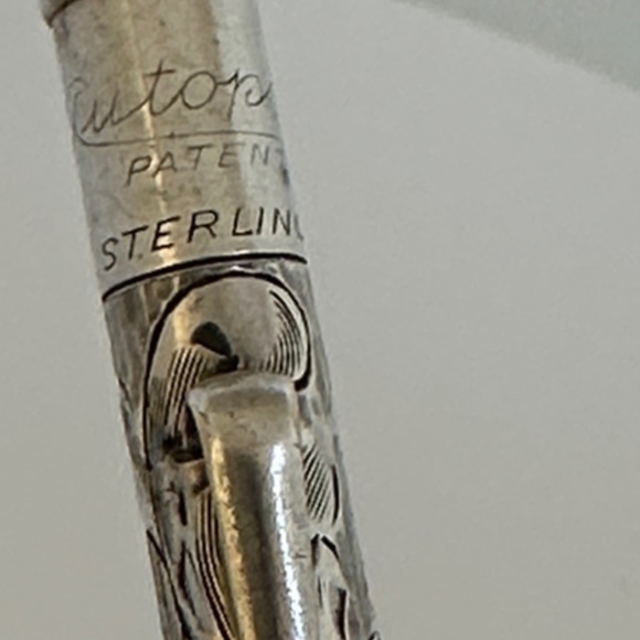 Sterling Silver 1800 Mechanical Pencil - Picture 3 of 9